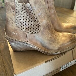 Bed Stu Tan Ankle Boots